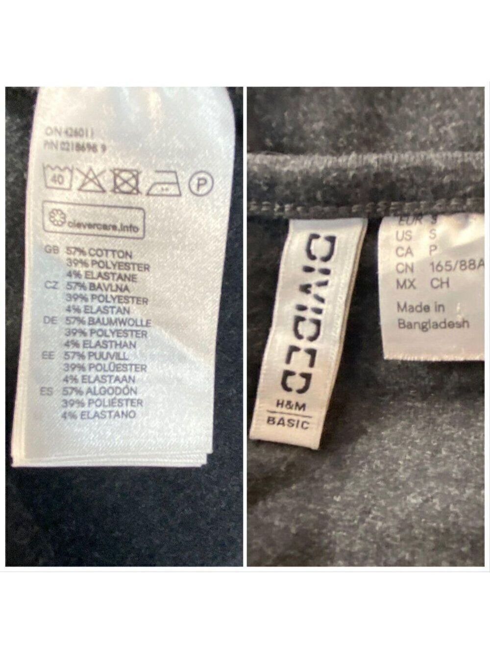 Divided Grey Strappy Sun Dress Fit & Flare Gray Knit Small - Picture 5 of 5